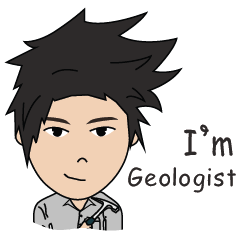 [LINEスタンプ] I'm Geologist