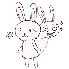 [LINEスタンプ] Bunbun the Floppy Bunny