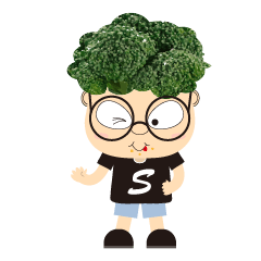 [LINEスタンプ] I am cute to Mr. Broccoli