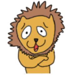 [LINEスタンプ] へたゆるスタンプ「ライオン兄貴と仲間達」