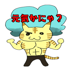 [LINEスタンプ] ふぁんきーキャットスタンプ