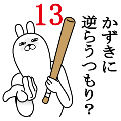 [LINEスタンプ] かずきが使う面白名前スタンプ13