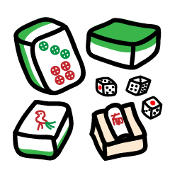 [LINEスタンプ] Mah-Jong (Basic)