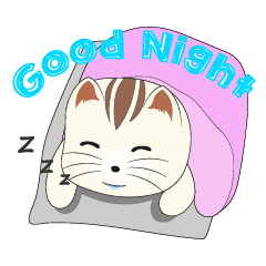 [LINEスタンプ] Kuro (Naughty Cat)