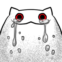 [LINEスタンプ] Dismayed Meawbin