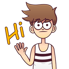 [LINEスタンプ] Mr.Guy