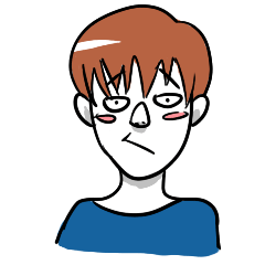 [LINEスタンプ] Bastard man