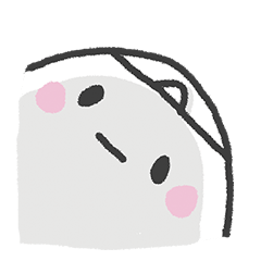 [LINEスタンプ] Is a ghost