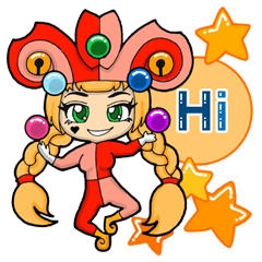 [LINEスタンプ] The Circus No.32 : Marionette