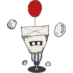 [LINEスタンプ] The Box man