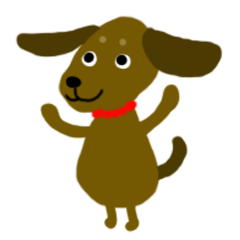 [LINEスタンプ] 子犬マロンのご挨拶の画像（メイン）