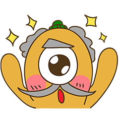 [LINEスタンプ] Potato grandfather_Special edition