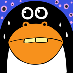 [LINEスタンプ] Pierre the Penguin